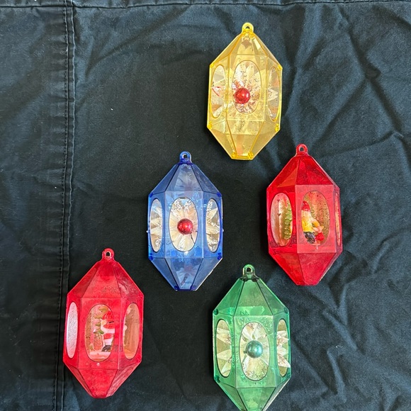5 Jewelbrite Ornaments - Picture 1 of 9